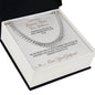 Braver Than You Believe - Cuban Link Chain for Boyfriend