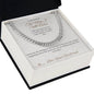 The Man I Still Notice - Cuban Link Chain for Boyfriend