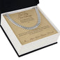 To My Son, Always - Cuban Link Chain for Stepson