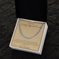 Every Report Card - Cuban Link Chain for Grandson