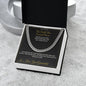 The Faith You Passed Down - Cuban Link Chain for Grandfather