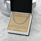 Every Report Card - Cuban Link Chain for Grandson