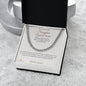 Straighten Your Crown - Cuban Link Chain for Him