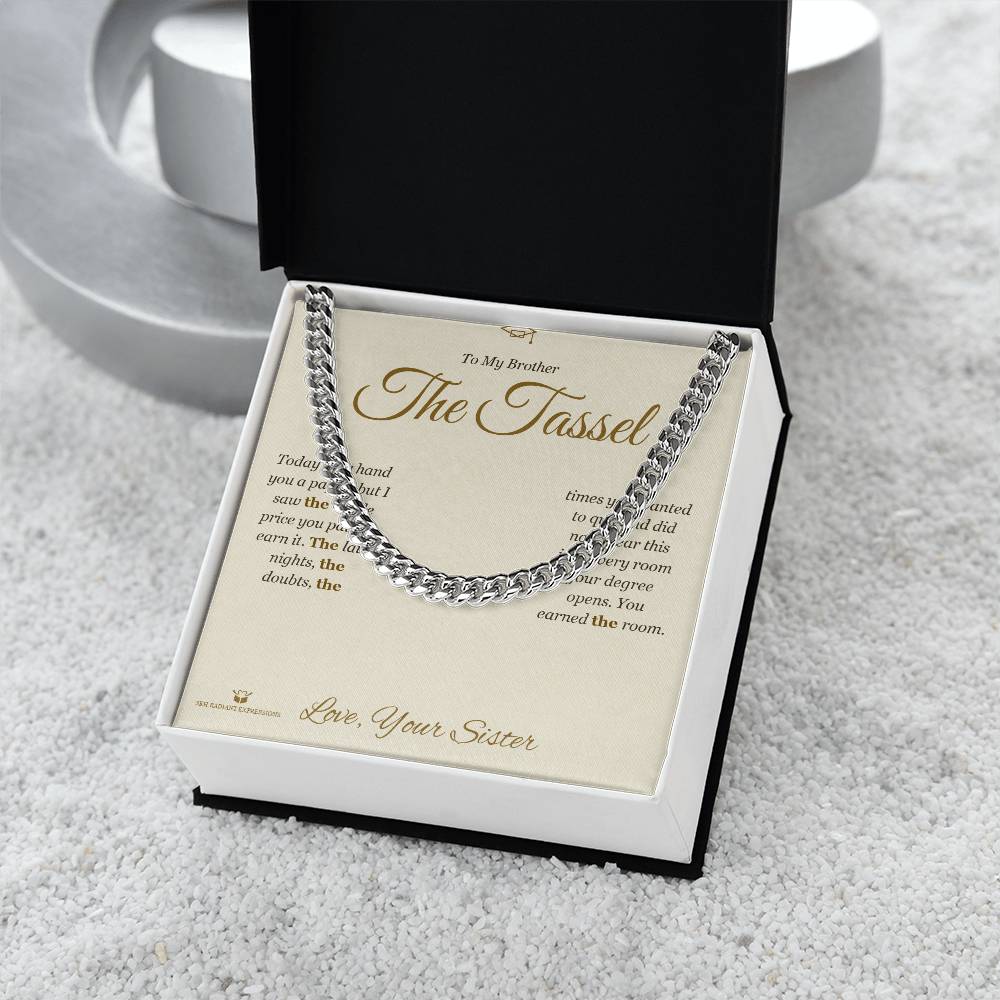 The Tassel - Cuban Link Chain for Brother