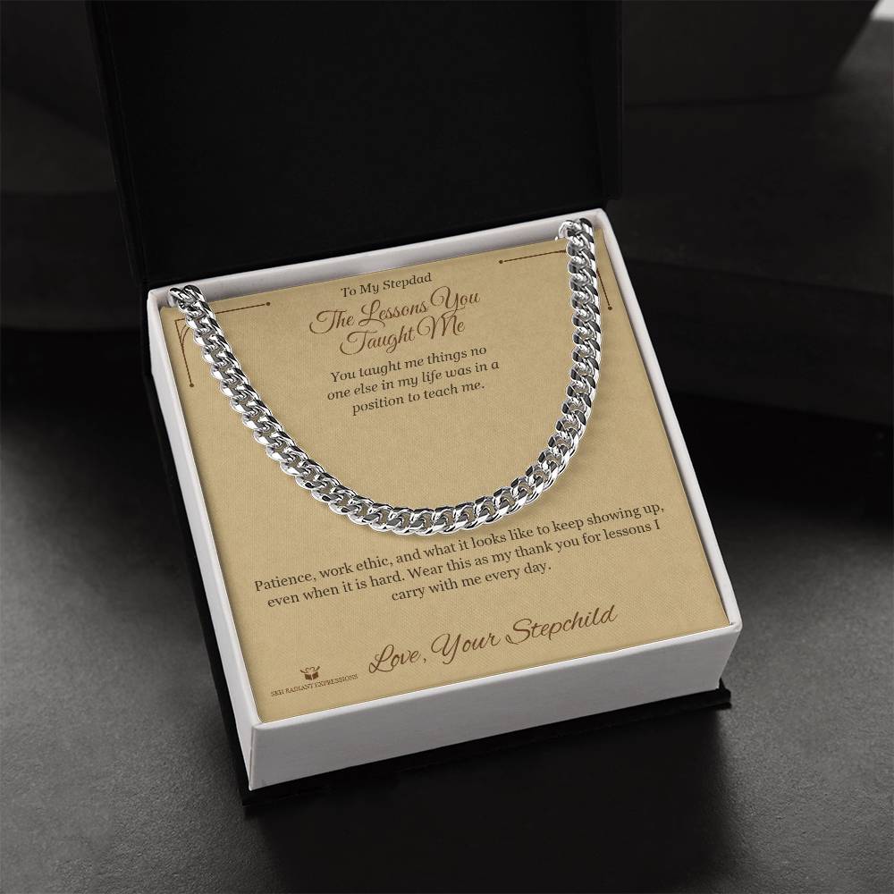 Thoughtful cuban link chain gift for brother