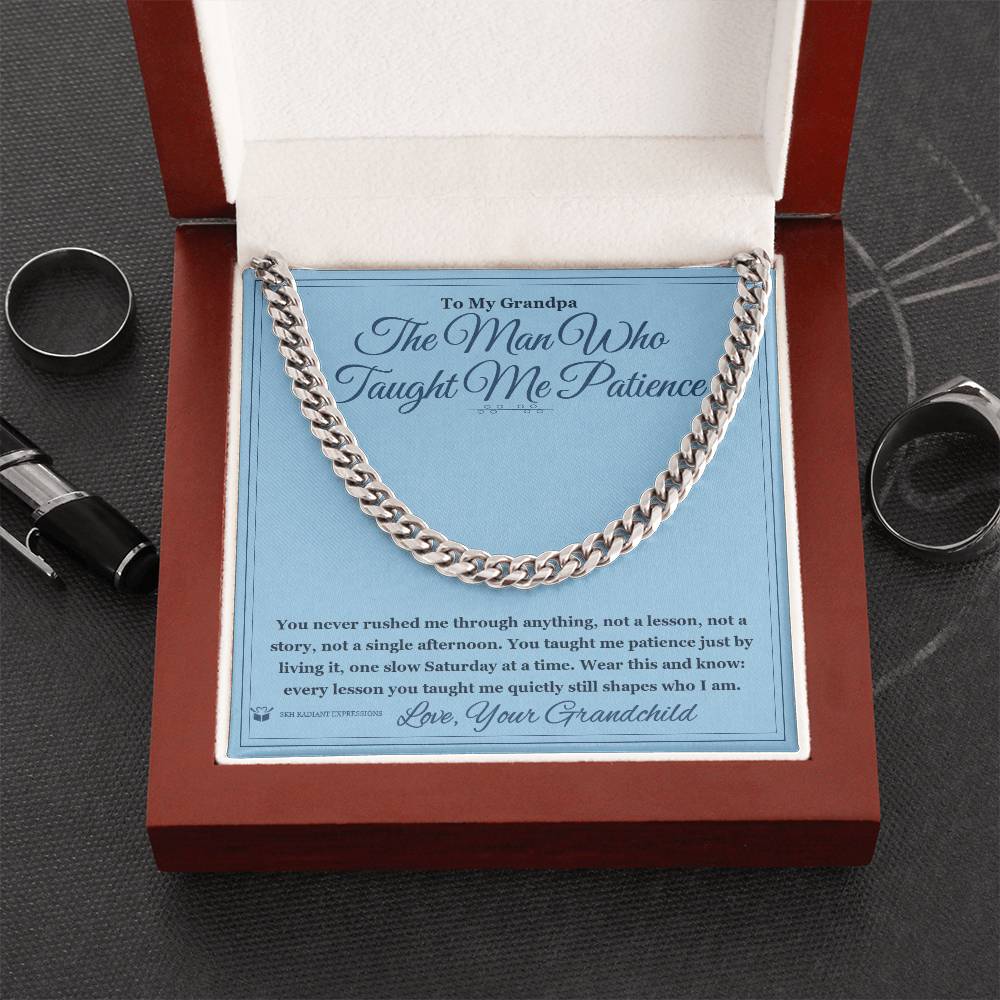 What does a Cuban Link Chain mean - gift for grandfather