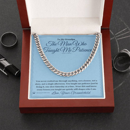 What does a Cuban Link Chain mean - gift for grandfather
