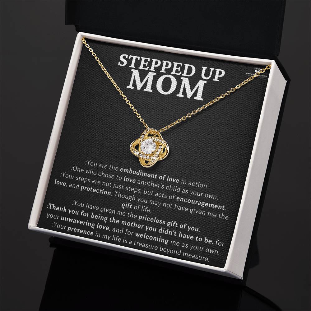 [ALMOST SOLD OUT] Stepmom's Embrace: A Bond Beyond Blood - Love Knot Necklace