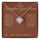Straighten Your Crown - Love Knot Necklace for Stepmom