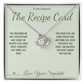 The Recipe Card - Love Knot Necklace for Stepmom