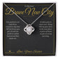 Brave New City - Love Knot Necklace for Sister