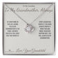 To My Grandmother, Always - Love Knot Necklace for Grandmother