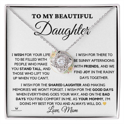 Personalized Love Knot Necklace for them