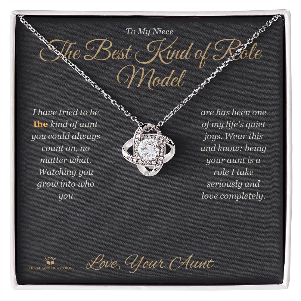 The Best Kind of Role Model - Love Knot Necklace for Niece