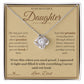 The Silent Promise - Love Knot Necklace for Daughter (TEST)