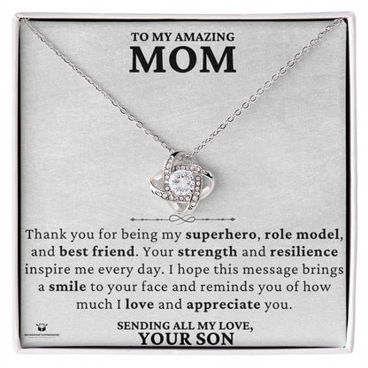 Personalized A Son's Loving Message to His Superhero Mom for her