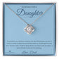Brave New City - Love Knot Necklace for Daughter