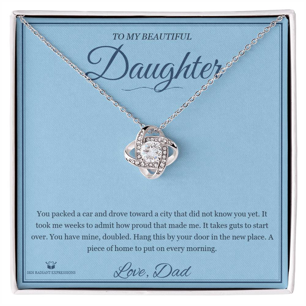 Brave New City - Love Knot Necklace for Daughter