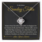 Sunday Talks - Love Knot Necklace for Sister