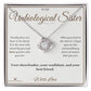 A Bond Beyond Blood - Love Knot Necklace for Sister