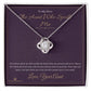 The Aunt Who Spoils Me - Love Knot Necklace for Niece
