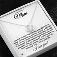 Personalized Love Knot Necklace for her