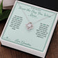 Since the Day You Were Born - Love Knot Necklace for Grandson