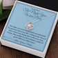 The Night You Were Born - Love Knot Necklace for Mom