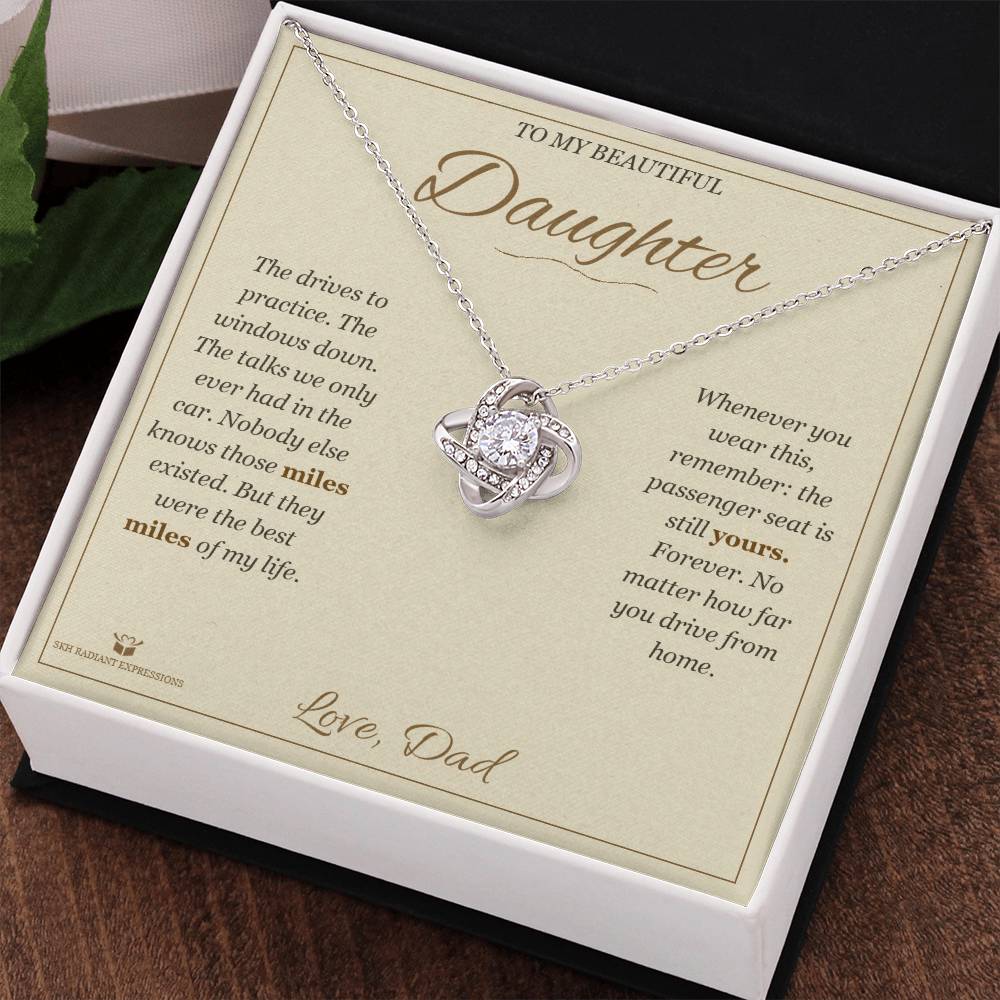 The Passenger Seat - Love Knot Necklace for Daughter