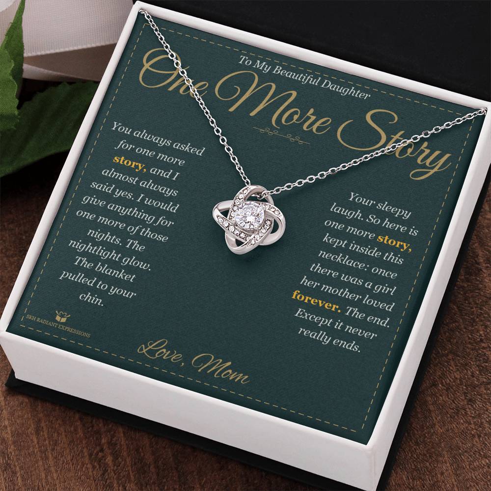 One More Story - Love Knot Necklace for Daughter