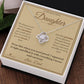 The Silent Promise - Love Knot Necklace for Daughter (TEST)