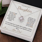 The First Man - Love Knot Necklace for Daughter