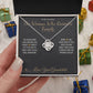 The Woman Who Raised a Family - Love Knot Necklace for Grandmother