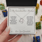 To My Grandmother, Always - Love Knot Necklace for Grandmother