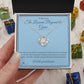 The Lessons Beyond the Game - Love Knot Necklace for Coach