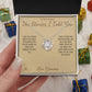 The Stories I Told You - Love Knot Necklace for Grandson