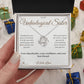 A Bond Beyond Blood - Love Knot Necklace for Sister
