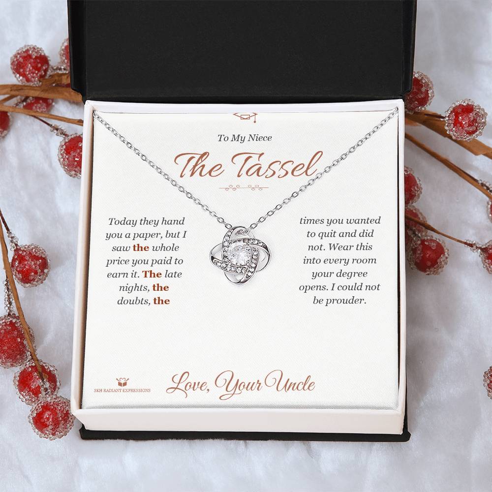 The Tassel - Love Knot Necklace for Niece