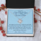 The Night You Were Born - Love Knot Necklace for Mom