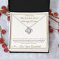The Kitchen Was Always Warm - Love Knot Necklace for Grandmother