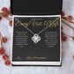 Every Visit, A Gift - Love Knot Necklace for Grandson