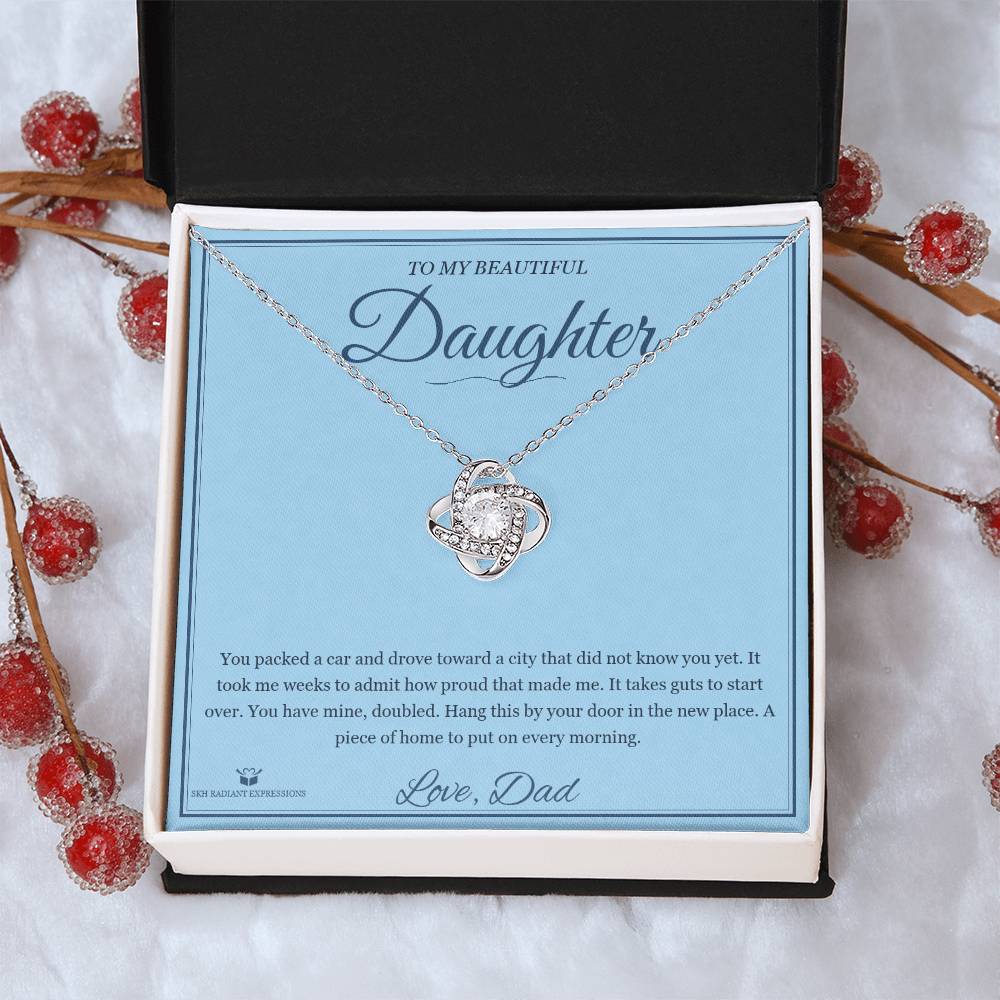 Brave New City - Love Knot Necklace for Daughter