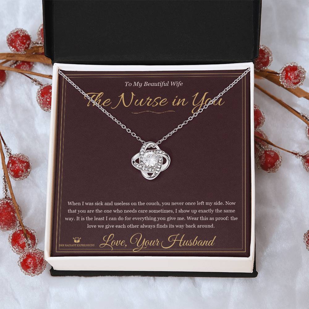 The Nurse in You - Love Knot Necklace for Wife