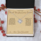 Thank You for Every Lesson - Love Knot Necklace for Grandmother