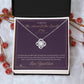 The Aunt Who Spoils Me - Love Knot Necklace for Niece