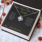 The Silence That Said Enough - Love Knot Necklace for Grandson