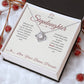 Straighten Your Crown - Love Knot Necklace for Stepdaughter