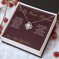 To My Niece, Always - Love Knot Necklace for Niece