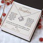 The First Man - Love Knot Necklace for Daughter