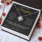 The Night You Were Born - Love Knot Necklace for Daughter